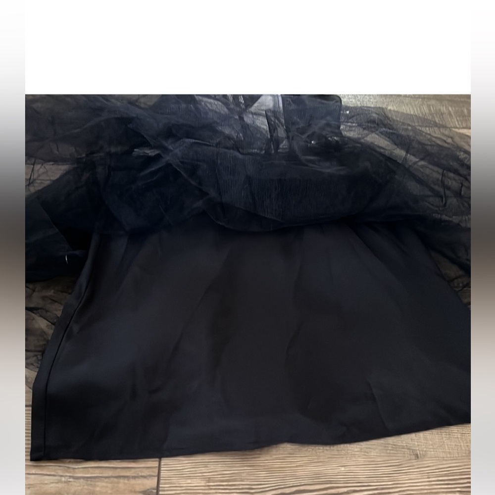 BCBG GENERATION Blocked Tulle Cocktail Dress - Picture 8 of 11